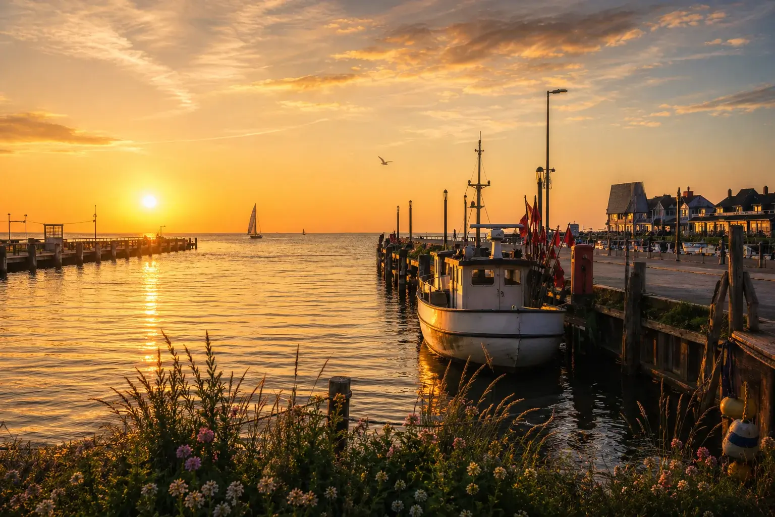 Fischkutter im Niendorfer Hafen