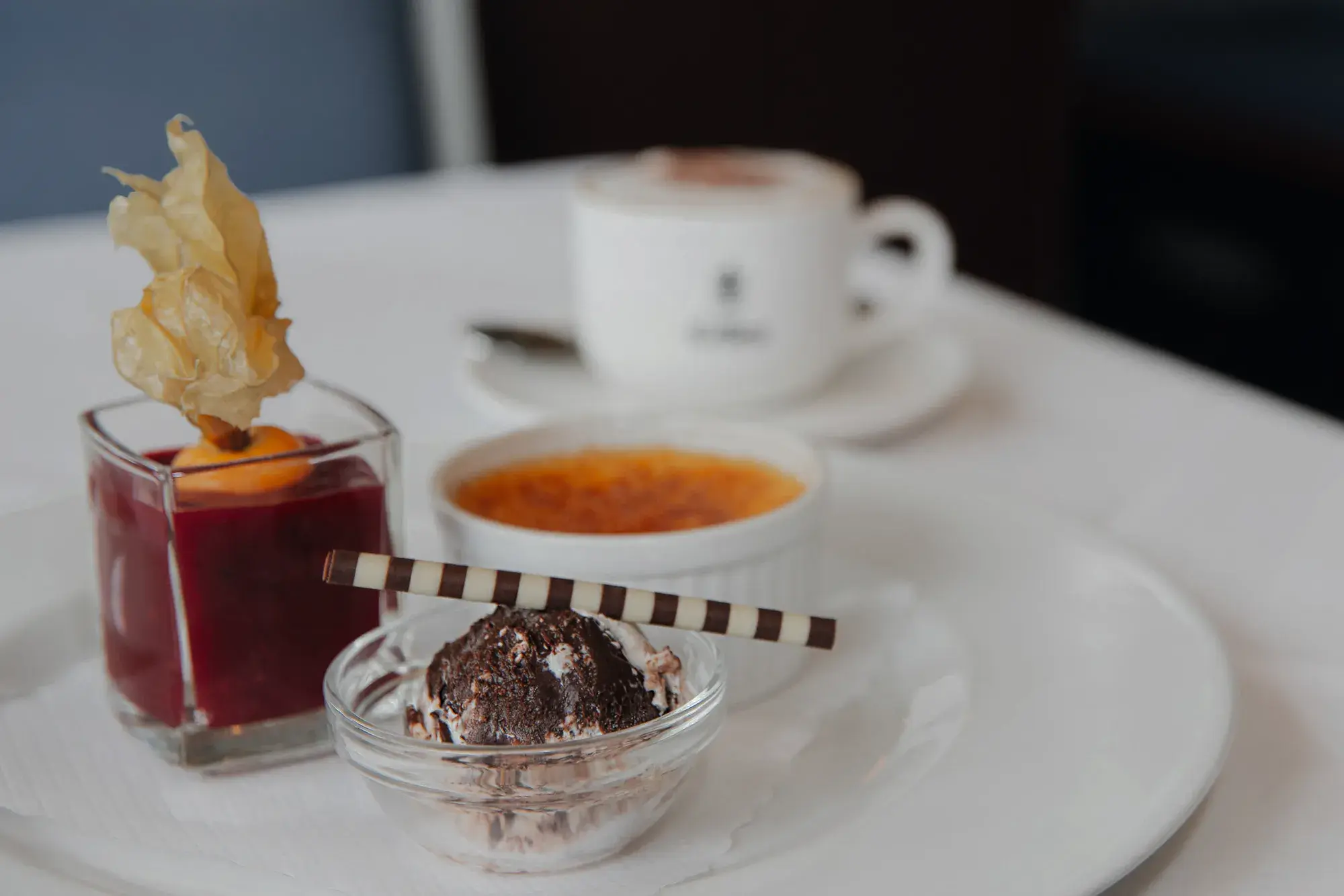 Dessert-Kreation